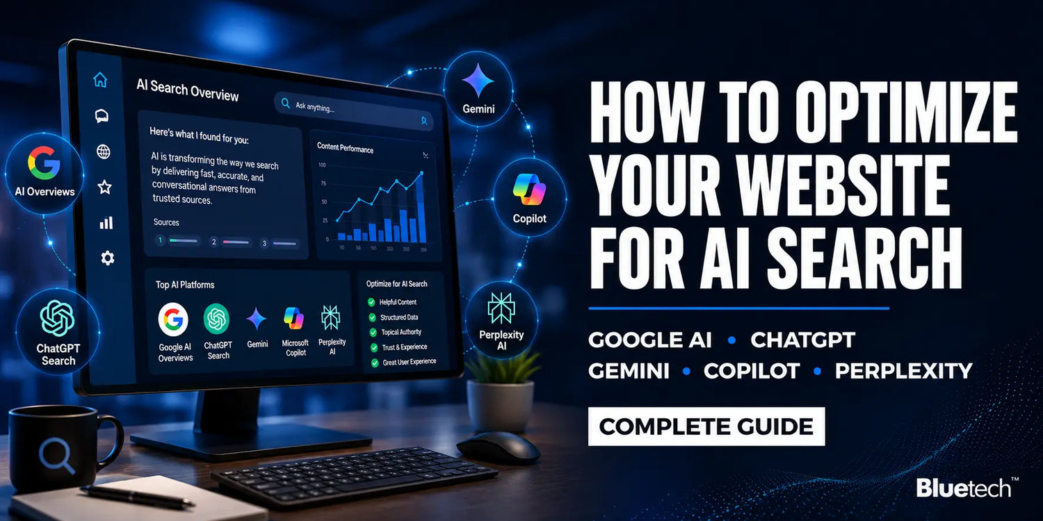 The Complete Guide to Optimizing Your Website for Google AI Overviews, ChatGPT, Gemini, and Other AI Search Platforms