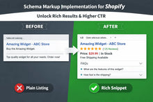 Load image into Gallery viewer, Schema Markup Implementation - Structured Data for Maximum SEO Impact
